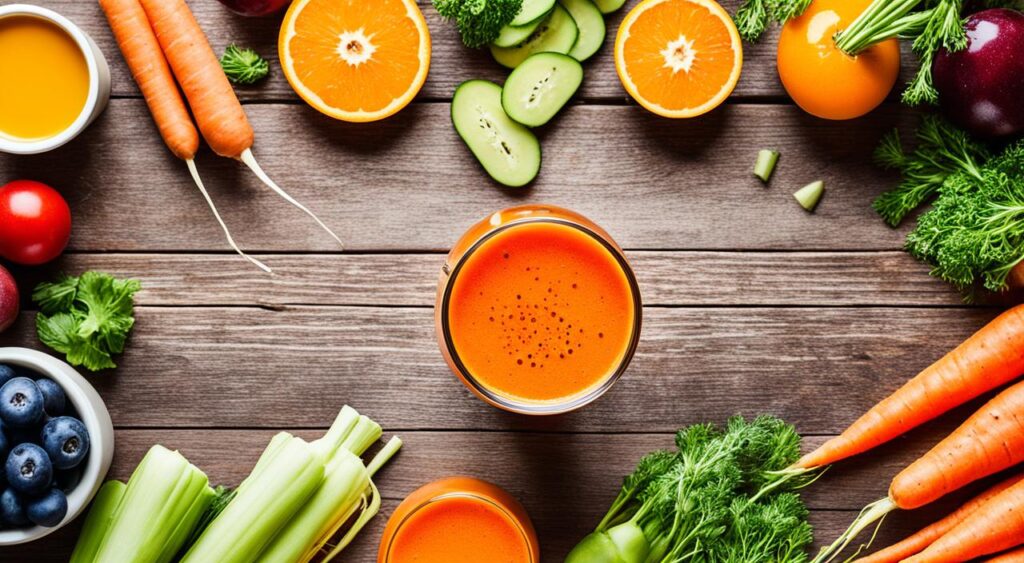 Suco de cenoura na dieta e controle do apetite