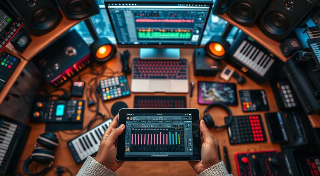 melhores aplicativos para fazer música