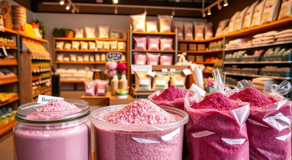 onde comprar farinha de beterraba
