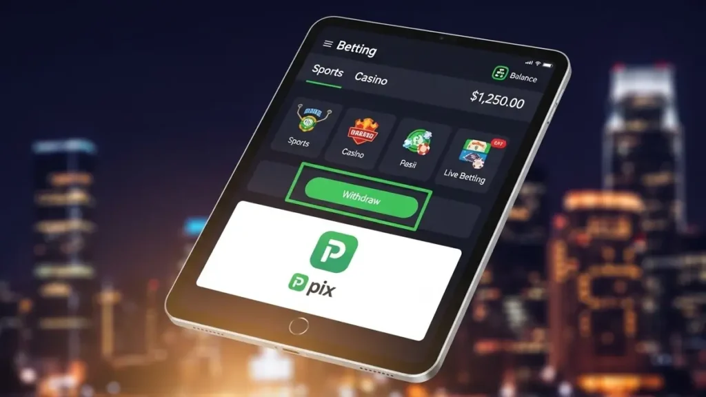 Casa de apostas com saque via Pix