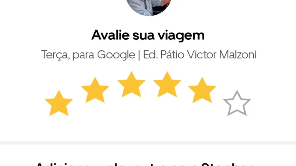 Uber lança avaliação de 6 estrelas exclusiva no Brasil Uber lança avaliação de 6 estrelas exclusiva no Brasil