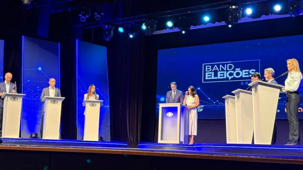 Debate da Band: candidatos unem forças contra Celina Leão Debate da Band: candidatos unem forças contra Celina Leão