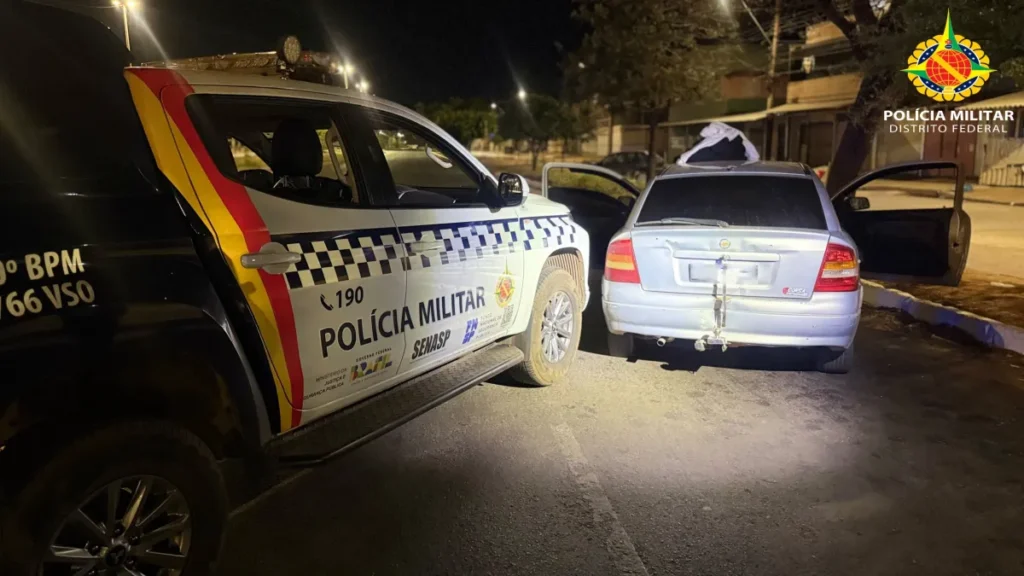 Perseguição em Ceilândia termina com 5 detidos e menor ferido Perseguição em Ceilândia termina com 5 detidos e menor ferido
